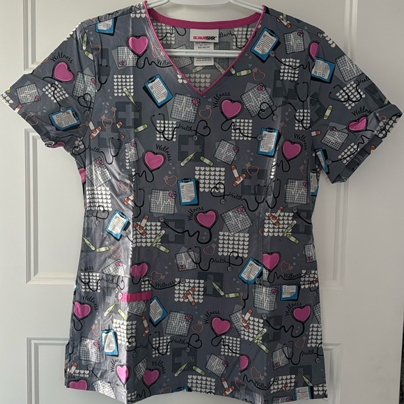Women’s Scrub Top - Picture 1 of 3